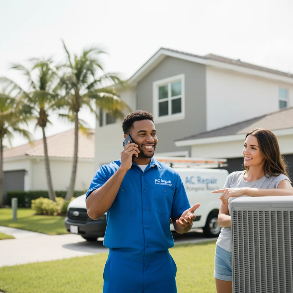 AC Repair Pompano Beach customer support in East Burke